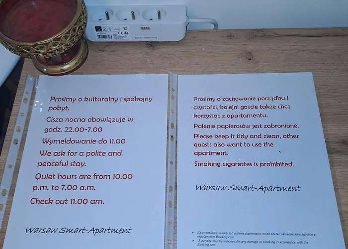 Smart Apartment2 And Parking * Warschau